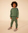 Sweatshirt en molleton enfant garçon vert CROCO