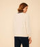 Sweatshirt en molleton femme écru AVALANCHE