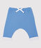 Pantalon bébé en coton biologique bleu ALASKA