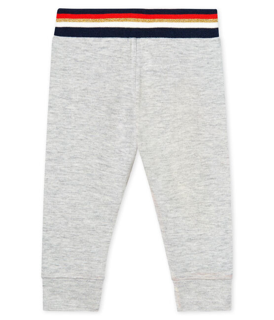 Pantalon bébé fille en tubique gris BELUGA CHINE CN