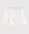 Jupe en tulle pailleté enfant fille blanc MARSHMALLOW/gris ARGENT
