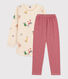 Chemise de nuit phosphorescente petite fille en molleton et en coton