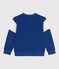 Sweatshirt enfant en coton bleu CREPUSCULE/ MILK