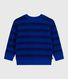 Sweatshirt enfant en coton à rayures