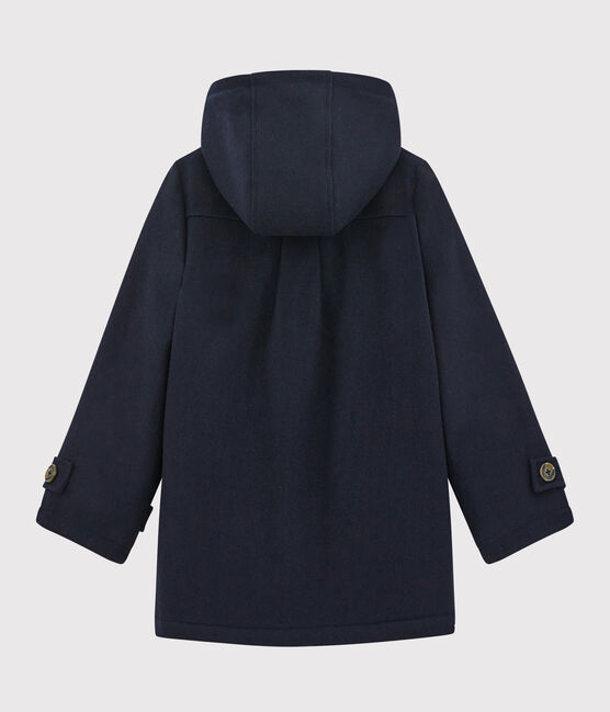 Duffle coat enfant fille bleu SMOKING