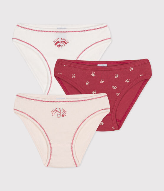 Lot de 3 culottes fille en coton variante 7