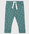 Pantalon bébé bleu BRUT/blanc MARSHMALLOW