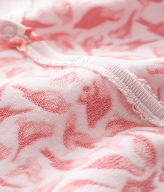 Dors bien bébé fille rose VIENNE/blanc MULTICO