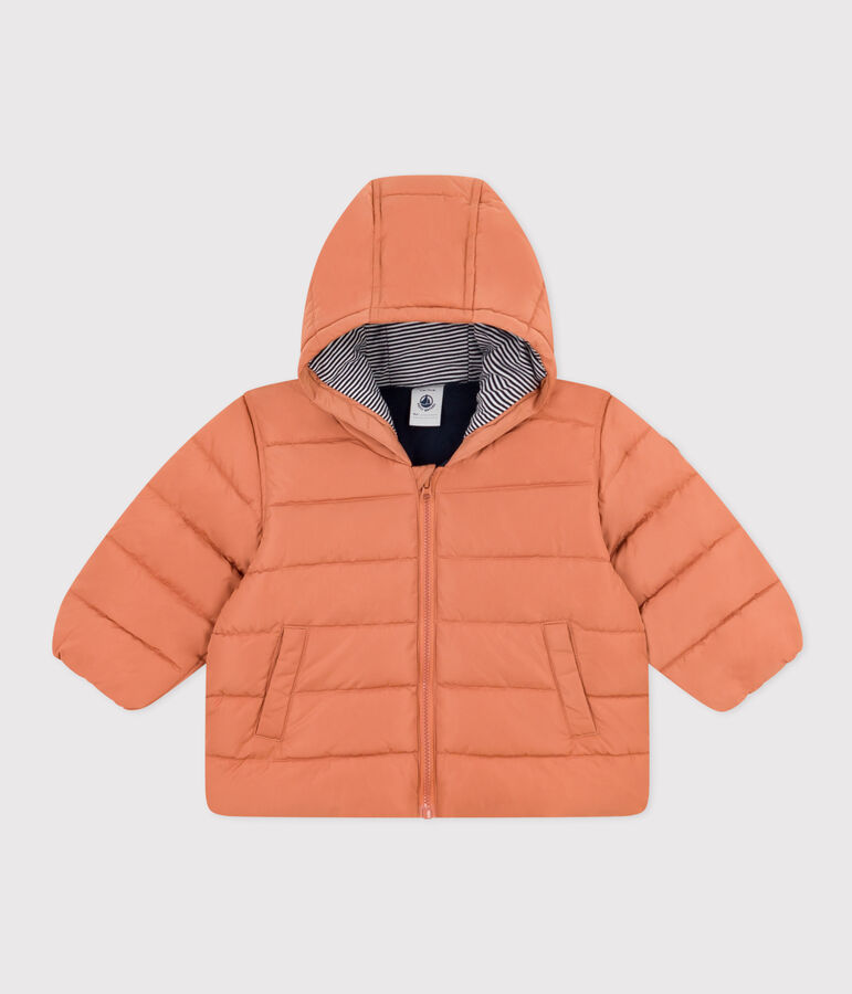 Doudoune doubl&eacute;e polaire b&eacute;b&eacute; rose SIENNA