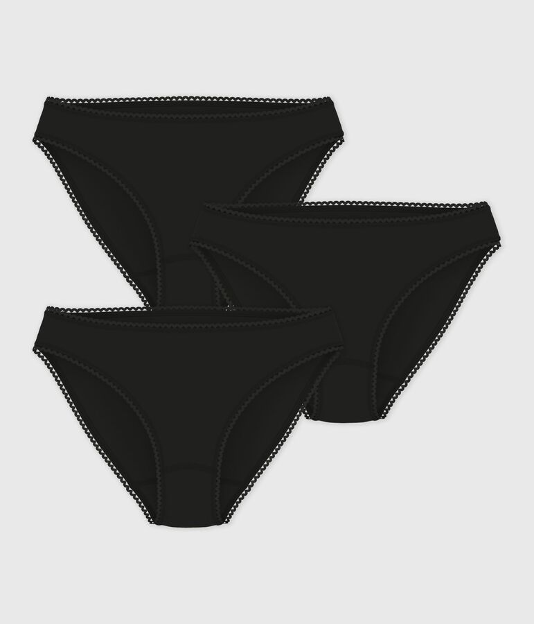 Lot de culottes femme en coton et &eacute;lasthanne variante 2