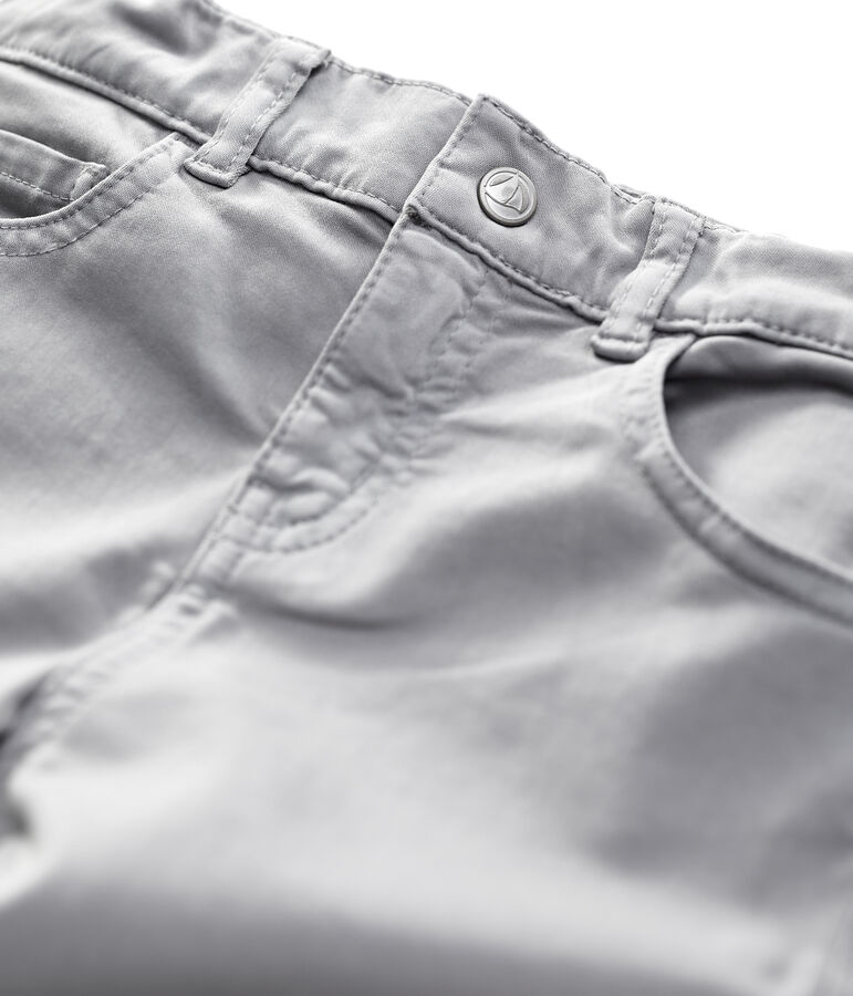 Pantalon enfant gar&ccedil;on gris