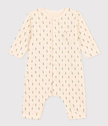 Combinaison longue en molleton bébé