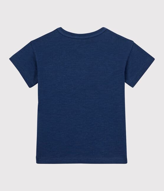 T-shirt manches courtes enfant fille/garçon bleu MEDIEVAL