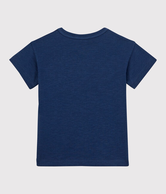 T-shirt manches courtes enfant fille/garçon bleu MEDIEVAL