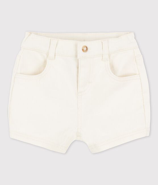 Short en denim bébé écru AVALANCHE