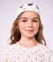 Chemise de nuit d&eacute;guisement princesse et diad&egrave;me enfant en coton blanc/multicouleur