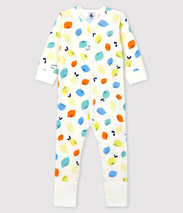 PETIT BATEAU - Dors-bien à pieds amovibles bébé en coton biologique