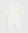 Dors bien sans pied en coton blanc/vert/multicouleur
