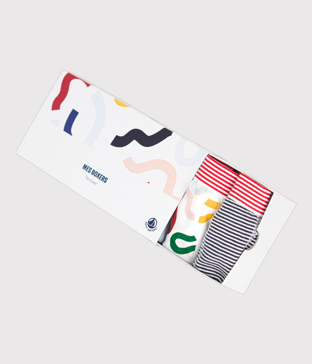 Lot de 5 boxers skateboard en coton enfant multicouleur