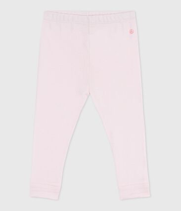 Legging bébé en coton uni