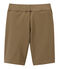 Bermuda garçon en jersey lourd marron SHITAKE