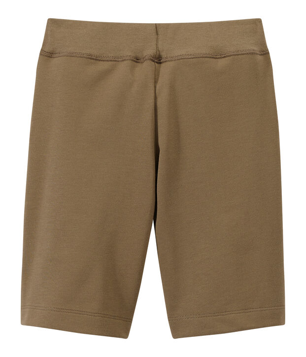 Bermuda gar&ccedil;on en jersey lourd marron