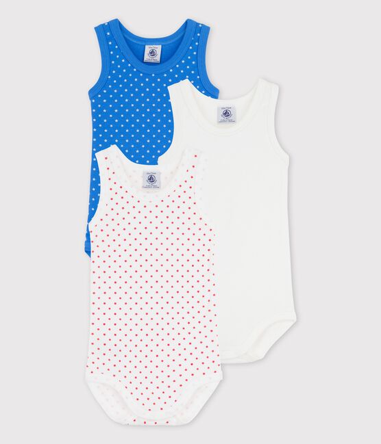Lot de 3 bodies sans manches en coton variante 1