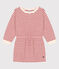 Robe manches longues en bouclette éponge enfant blanc AVALANCHE/ STOP
