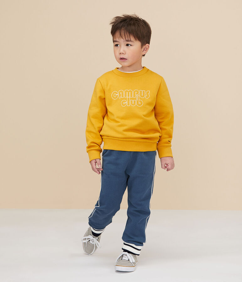 Pantalon de jogging enfant gar&ccedil;on bleu