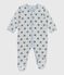 Pyjama bébé en velours imprimé étoiles BELUGA/ ADRIATIC