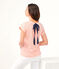 Tee shirt lin femme rose PATIENCE