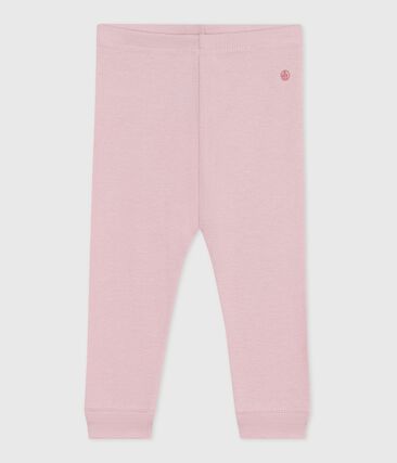 Legging bébé en coton uni