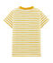 Tee-shirt manches courtes enfant garçon beige COQUILLE+BOUDOR