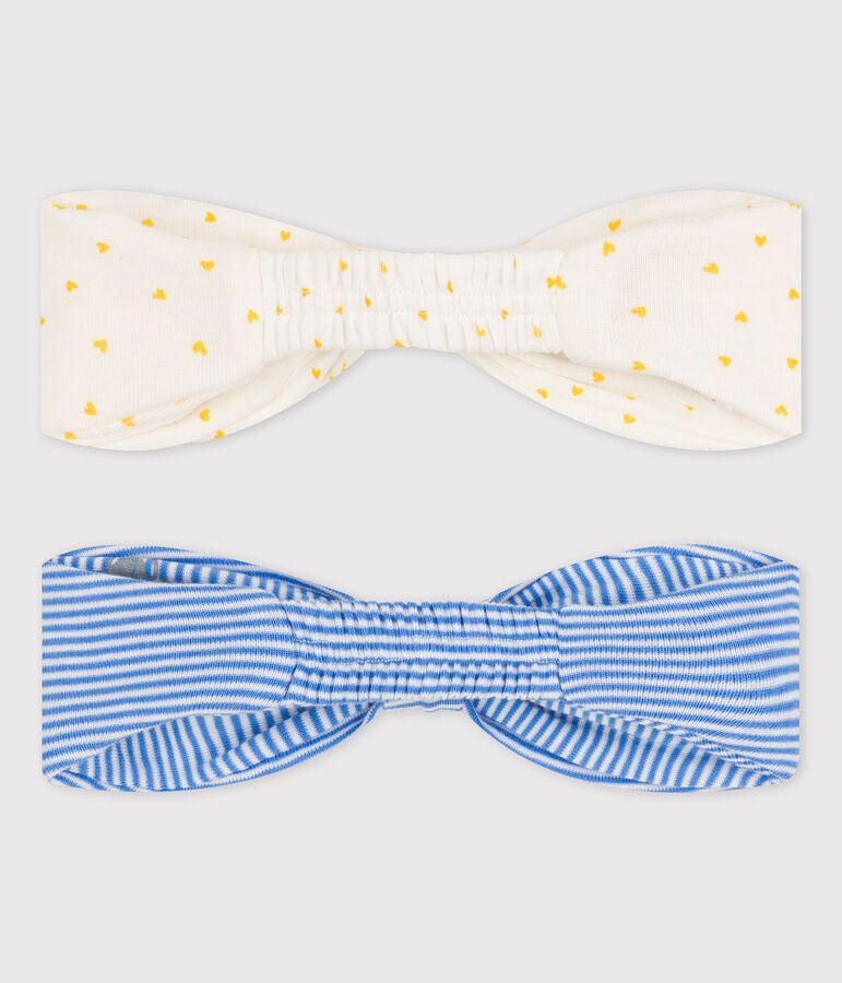 Lot de 2 bandeaux b&eacute;b&eacute; multicouleur
