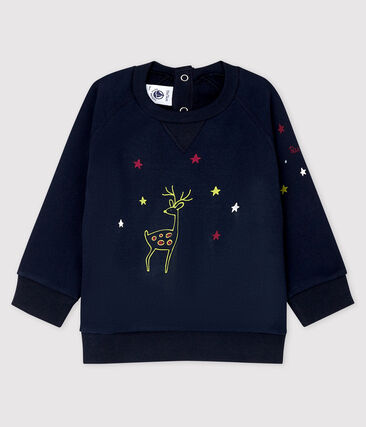 PETIT BATEAU - Sweatshirt en molleton bébé garçon