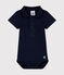 Body col polo bébé garçon bleu SMOKING