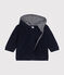 Sweatshirt bébé en polaire bleu SMOKING