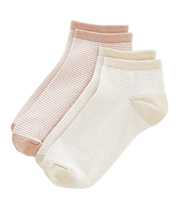Lot de chaussettes basses multicouleur