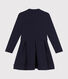 Robe manches longues bi-matière enfant fille
