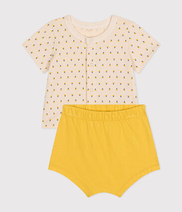 Ensemble 2 pièces en jersey léger bébé