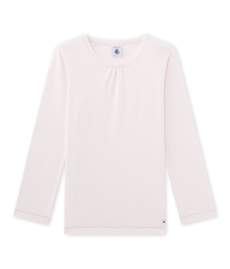 Tee-shirt de pyjama fille Mix & Match rose