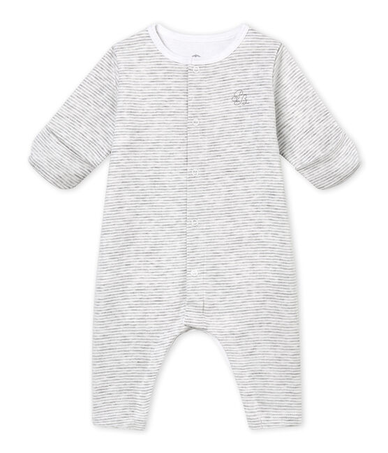 Bodyjama Bebe Mixte Beluga Ecume Petit Bateau Bodyjama Bebe Mixte Beluga Ecume Petit Bateau