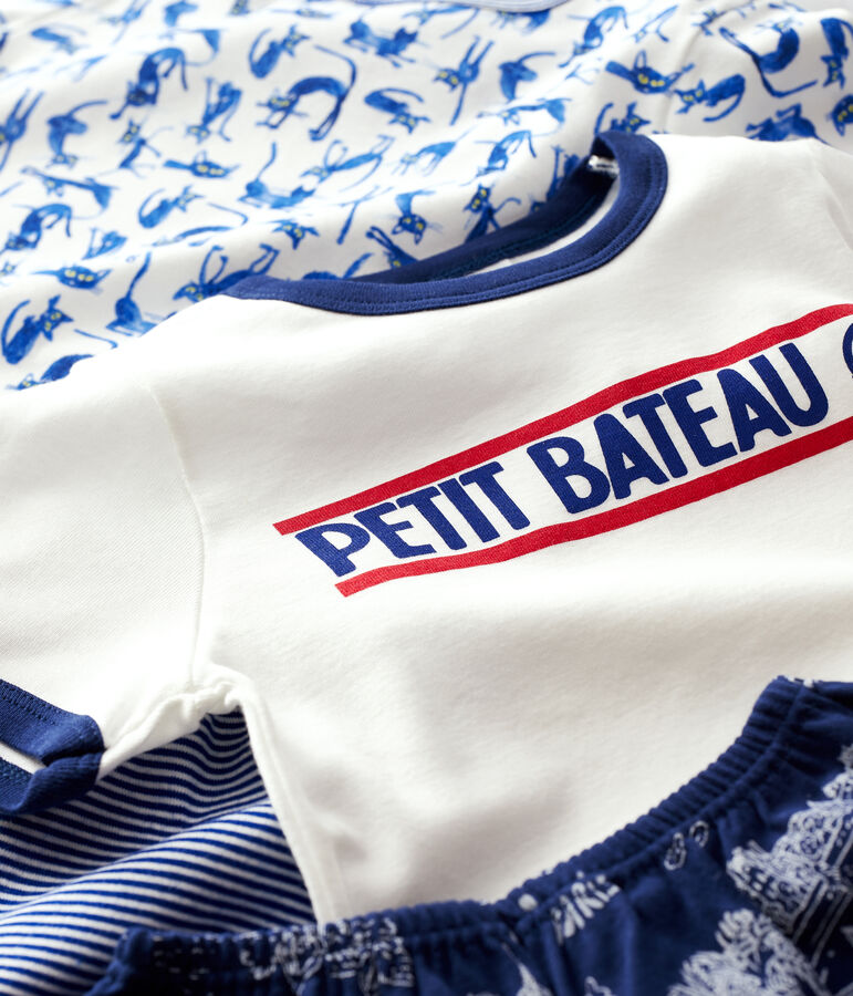 Lot de 2 pyjacourts petit gar&ccedil;on en coton variante 1