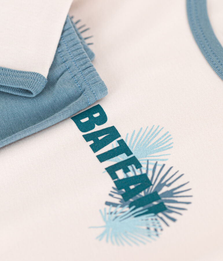 Pyjama  en coton manches longues PANACOTTA/ ROVER