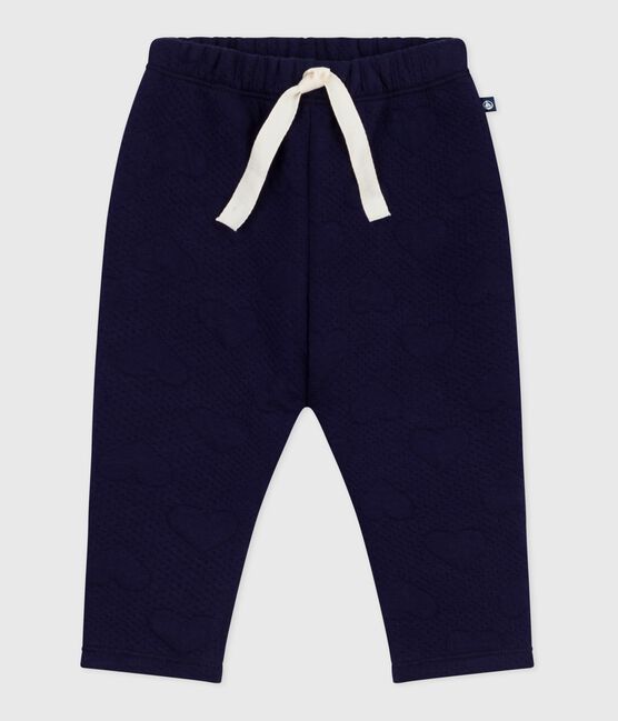 Pantalon bébé en coton épais à motifs cœurs SOIR