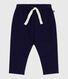 Pantalon bébé en coton épais à motifs cœurs
