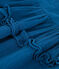Robe manches courtes en gaze de coton enfant fille bleu INCOGNITO