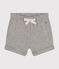 Short en jersey léger bébé gris CHATON CHINE