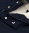 Parka enfant mi-longue unie bleu SMOKING