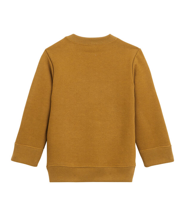 Sweatshirt b&eacute;b&eacute; gar&ccedil;on en molleton marron